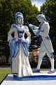 Valkenburg Living Statues statue 2011 2014 2015 levende beelden levend beeld festival event evenement delfts blauw